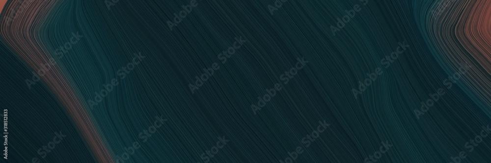 Poster modern header design with very dark blue, old mauve and dark slate gray colors. dynamic curved lines with fluid flowing waves and curves