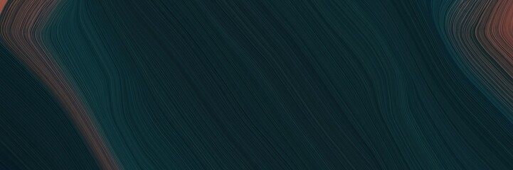 modern header design with very dark blue, old mauve and dark slate gray colors. dynamic curved lines with fluid flowing waves and curves