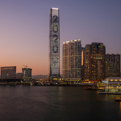 The International Commerce Centre (Chinese: 環球貿易廣場) (abbreviated ICC) is a 118-storey, 484 m (1,588 ft) commercial skyscraper completed in 2010 in West Kowloon, Hong Kong.