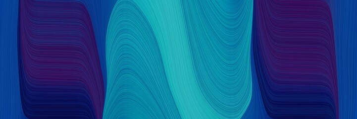 dynamic header design with light sea green, midnight blue and teal colors. dynamic curved lines with fluid flowing waves and curves