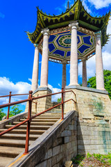 Pavilion in chinese style 