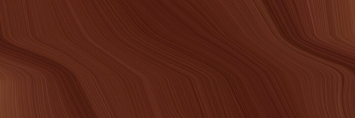 moving horizontal header with dark red, old mauve and brown colors. dynamic curved lines with fluid flowing waves and curves