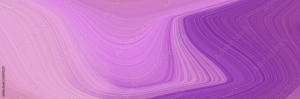 Poster decorative header design with pastel violet, dark magenta and moderate violet colors. dynamic curved lines with fluid flowing waves and curves