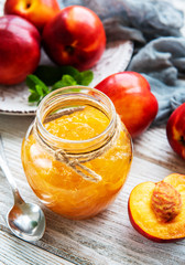 Nectarine jam