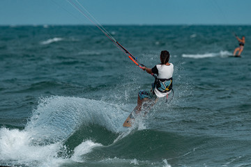 Fototapeta premium Kite surfer