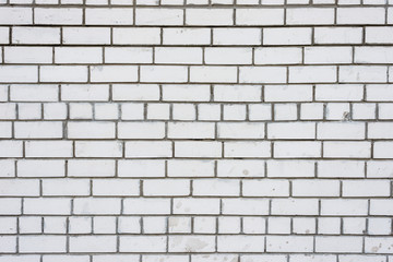 Stone wall carving old white brick pattern. Background