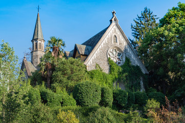 Fototapeta premium Old Building in the Town
