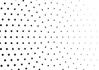 Abstract halftone dotted background. Monochrome pattern with dot and circles.  Vector modern pop art texture for posters, sites, business cards, cover postcards, interior design, labels, stickers.