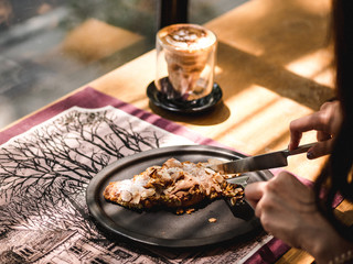 Coffee Cafe and bread