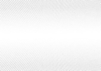 Abstract halftone dotted background. Monochrome pattern with stars.  Vector modern futuristic texture for posters, sites, business cards, postcards, labels and stickers. Design mock-up layout.