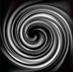 Vector black backdrop of swirling texture