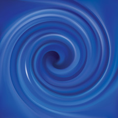 Vector background of cobalt swirling water texture