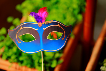 Concept of carnival festival, Carnival mask 