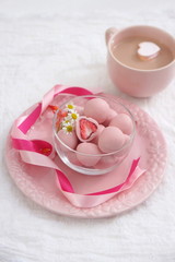 バレンタイン～フリーズドライのイチゴチョコ