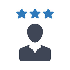Business rating icon