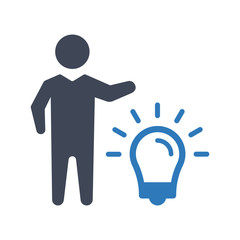 Business idea icon