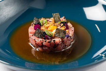 Tartare With Tuna And Soy Sauce © Maksim Shebeko