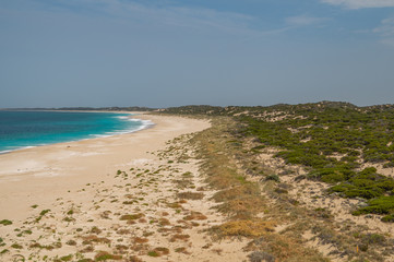 Pristine beaches and the rugged coastline of Yorke Peninsula, located west of Adelaide in South Australia