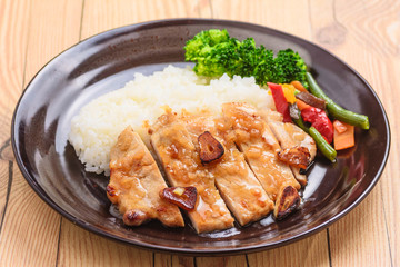 豚ロース肉ライス