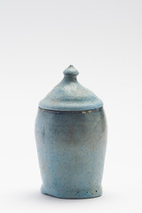 Ceramic pot, handmade, vase, kitchen container