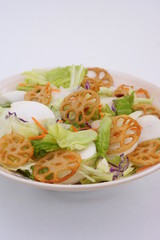 こかぶと揚げレンコンの和風サラダ