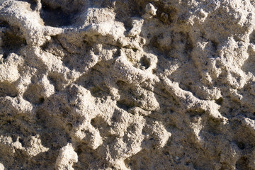 frozen sea sand for background