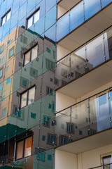 Modern Scandinavian architecture from Aarhus Island in Denmark. Buildings that utilizes a lot of...