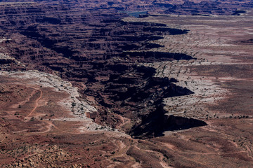 Looking over the Green River from Island in the Sky, Canyonlands National Park, USA