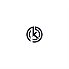 K Logo Icon Design Template Element