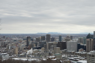 Montréal city center