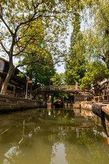 Fototapeta na wymiar Wasserdorf Shanghai China