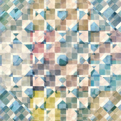 Geometric background image and useful design element