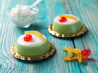 Cassata typical sicilian cheese cake