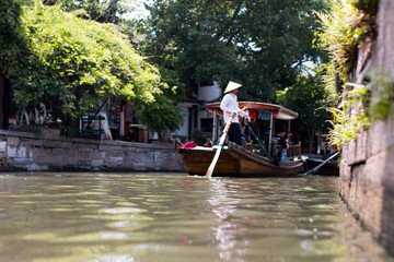 Obraz premium Wasserdorf Shanghai China