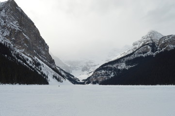 Lac Louise en hiver