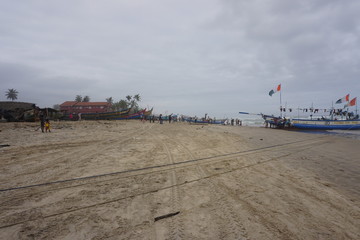 Fishing Village of Assinie Mafia, Ivory Coast