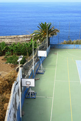Sport facilities on the island of La Gomera, Canary Islands