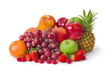 Naklejka na ściany i meble Set of fruits