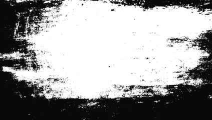 Scratched Frame. Grunge Urban Background Texture Vector. Dust Overlay. Distressed Grainy Grungy Framing Effect. Distressed Backdrop Vector Illustration. EPS 10.