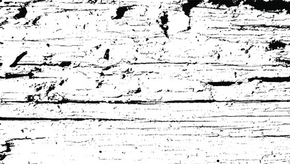 Uneven black and white texture vector. Distressed overlay texture. Grunge background. Abstract textured effect. Vector Illustration. Black isolated on white background. EPS10.