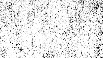 Uneven black and white texture vector. Distressed overlay texture. Grunge background. Abstract textured effect. Vector Illustration. Black isolated on white background. EPS10.