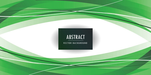 Abstract green and white wave background Illustrations for templates