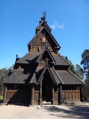Fototapeta na wymiar viking church