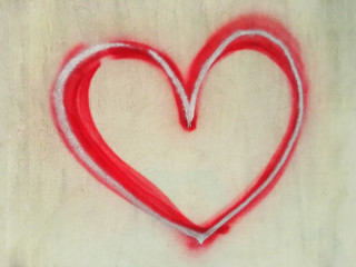 Gemaltes Herz