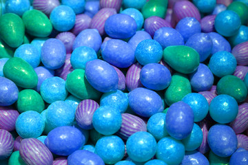 colored chewing sweet candy