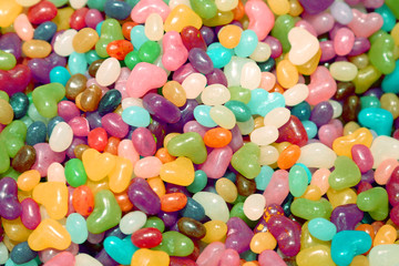Fototapeta na wymiar colored chewing sweet candy