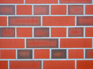 Rote Backsteinwand Texture