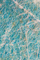 The texture of polished stone.