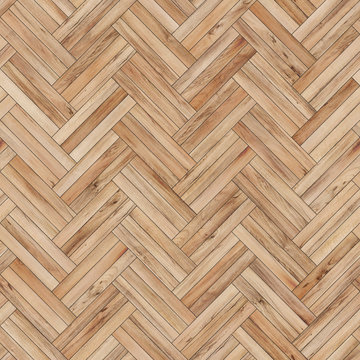 Seamless wood parquet texture herringbone light