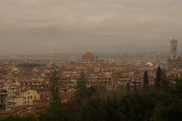 Florence/Italy - 10.02.2012: the roof